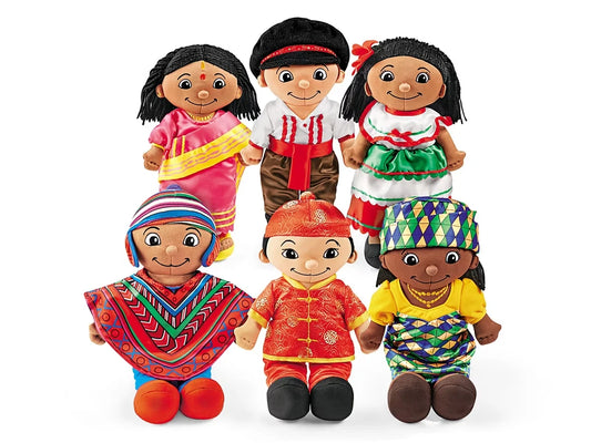 Washable Dolls from Around the World - Complete Set - US 5891