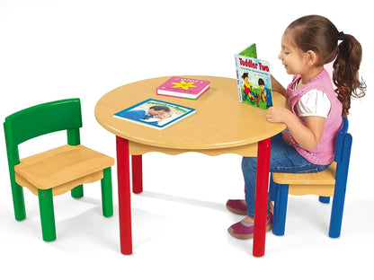 Toddler-Tough Table & Chairs Set - US 8336