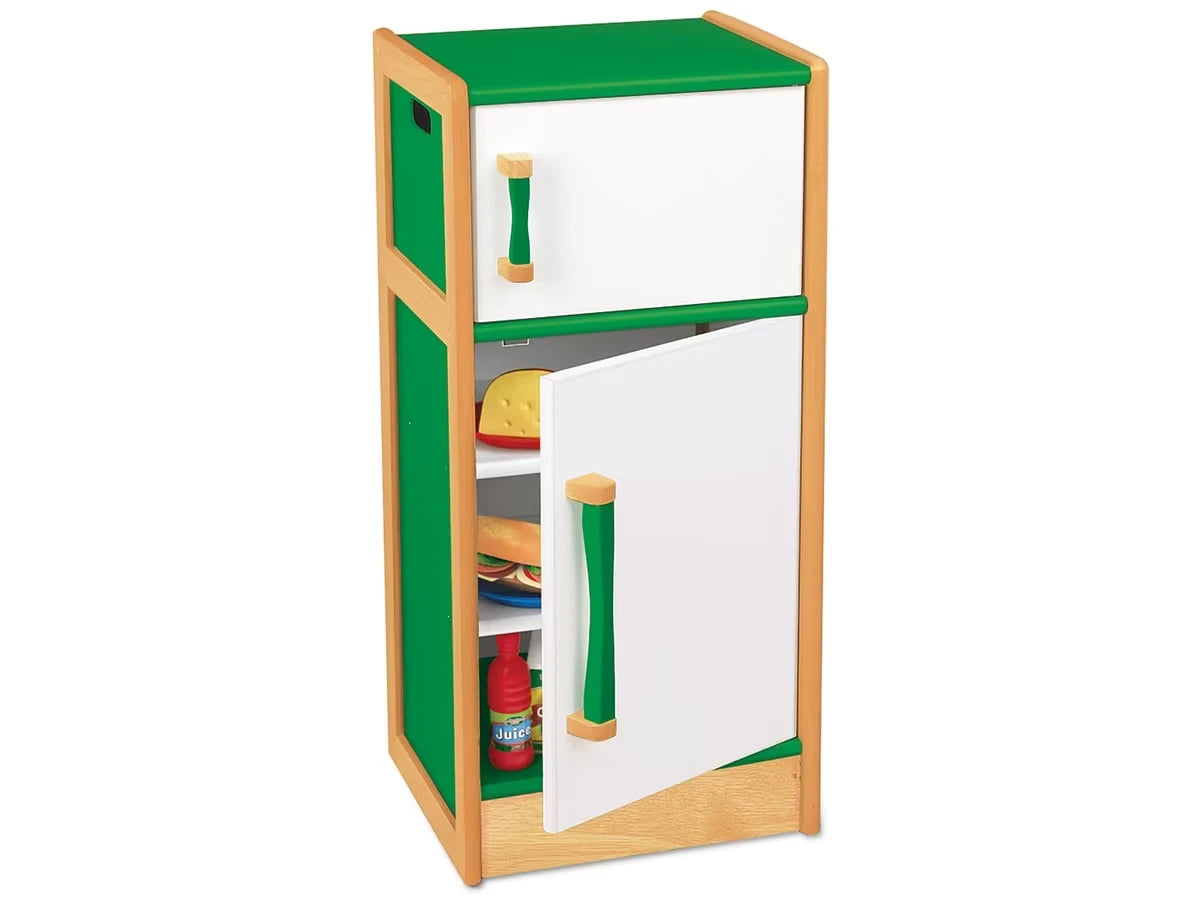 Pretend & Play Hardwood Refrigerator - US 8930