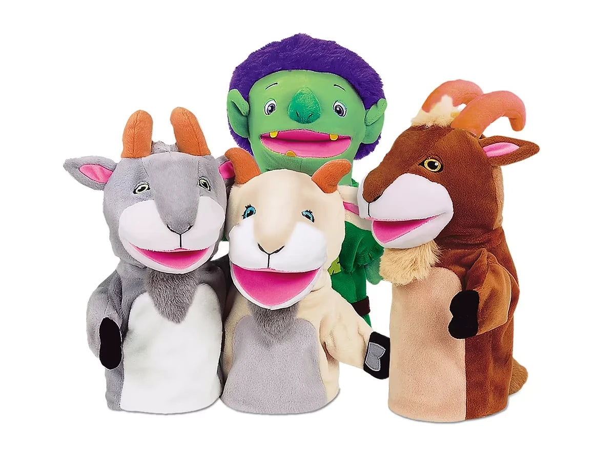 The Three Billy Goats Gruff Storytelling Puppet Set - US 2941