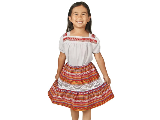 Mexican Falda and Blusa - US 1082