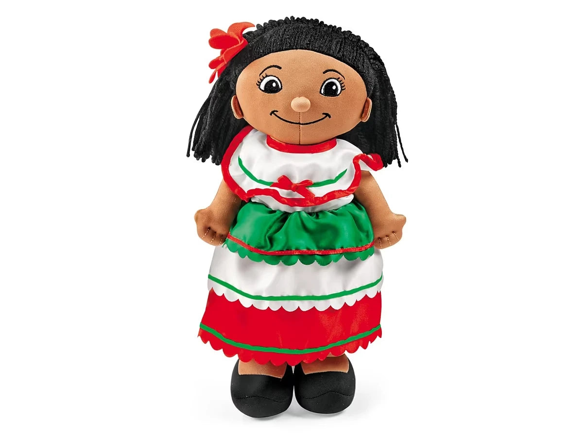 Mexican Girl Washable Doll - US 5796