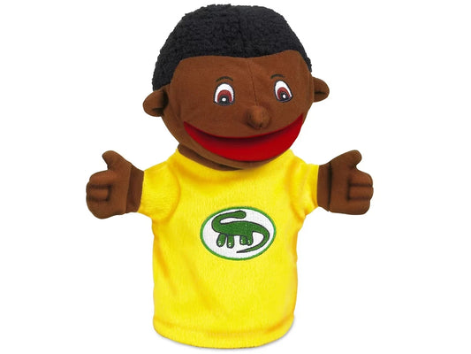 Let’s Talk! African American Boy Puppet - US 9694