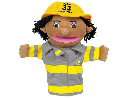 Let’s Talk! Firefighter Community Helper Puppet - US 2780