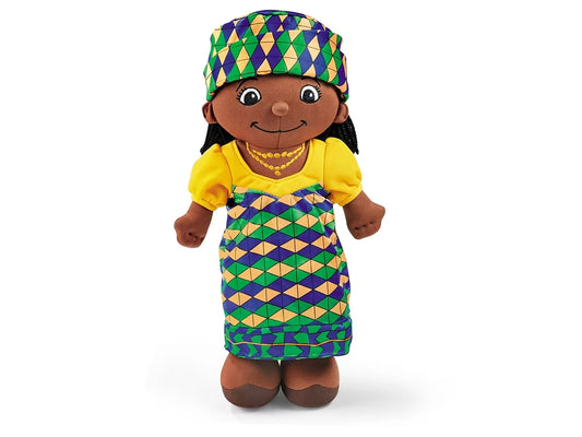 Ghanaian Girl Washable Doll - US 8747