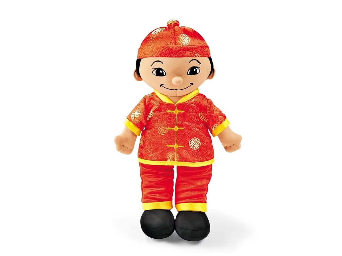 Chinese Boy Washable Doll - US 7222