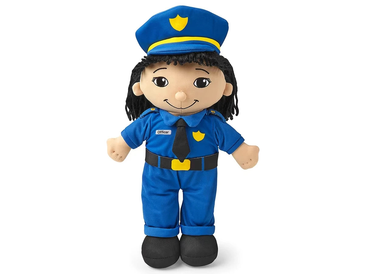 Police Officer Washable Doll - US 8587