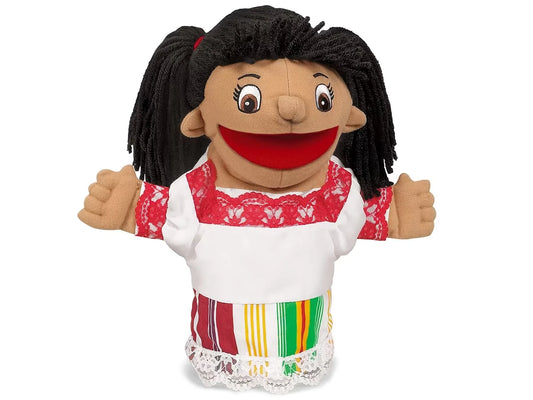 Let’s Talk! Mexican Girl Puppet - US 3716