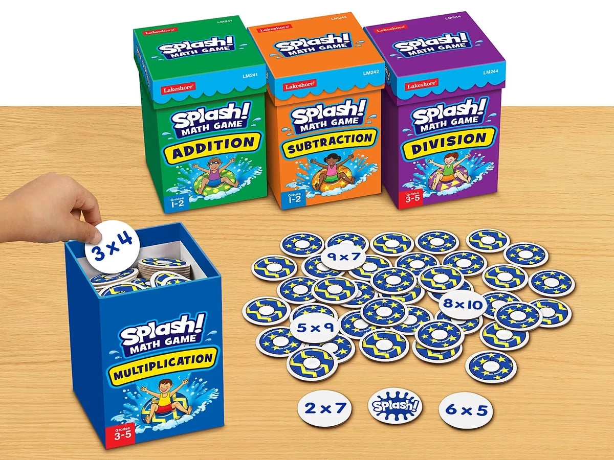 Splash! Math Games - Complete Set - US 4845