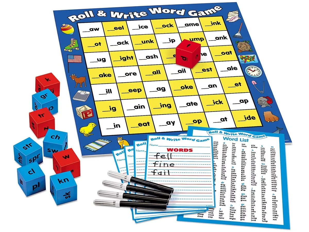 Roll & Write Word Game - US 3202