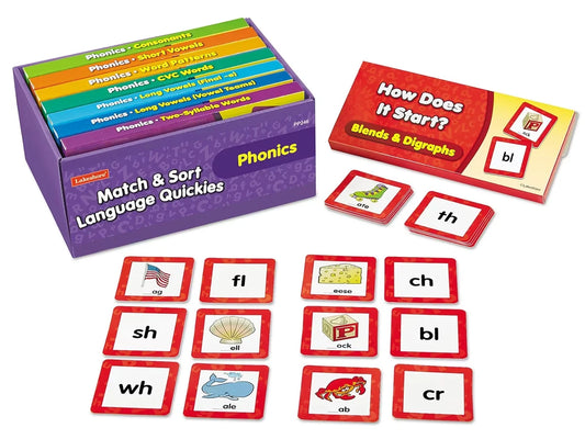Match & Sort Phonics Quickies - K-Gr. 1 - US 7817