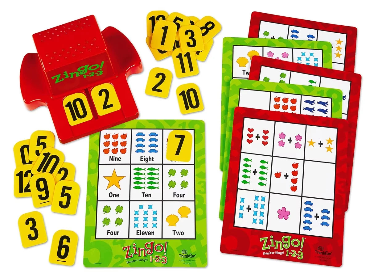 Zingo! Bingo Numbers & Counting Game - US 8414