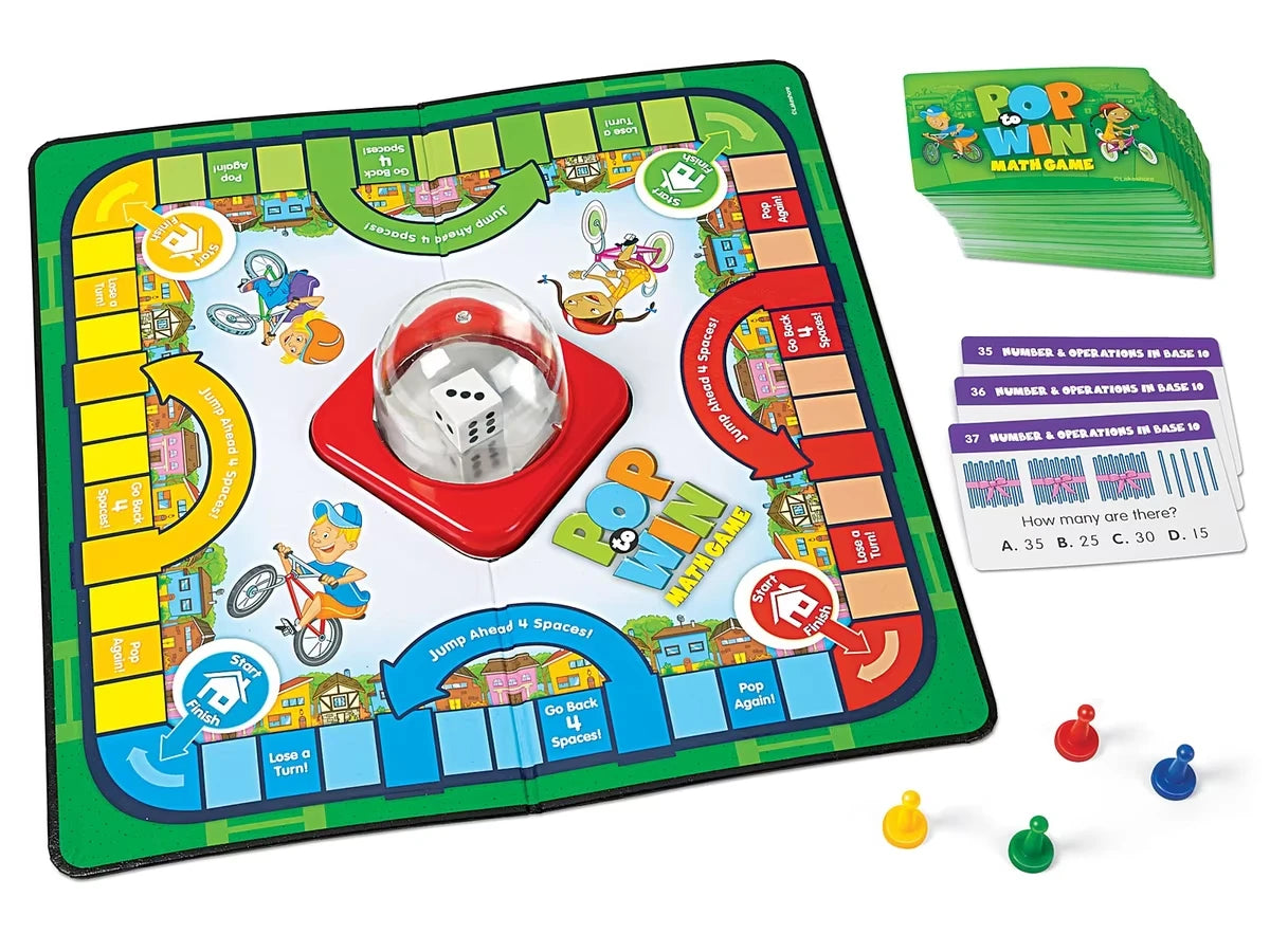 Pop to Win! Math Game - Gr. 1 - US 4604