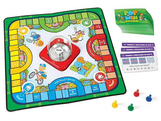 Pop to Win! Math Game - Gr. 1 - US 4604