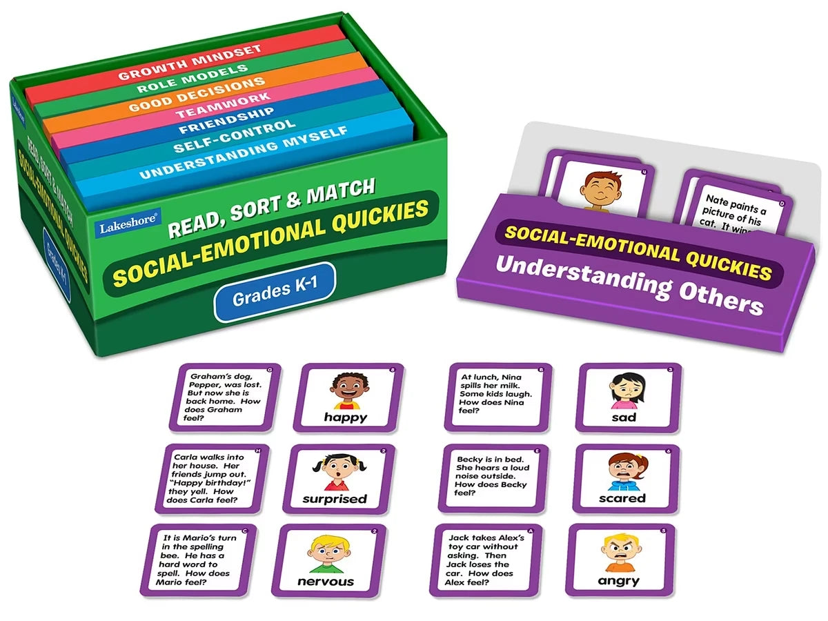 Match & Sort Social-Emotional Quickies - K-Gr. 1 - US 9866
