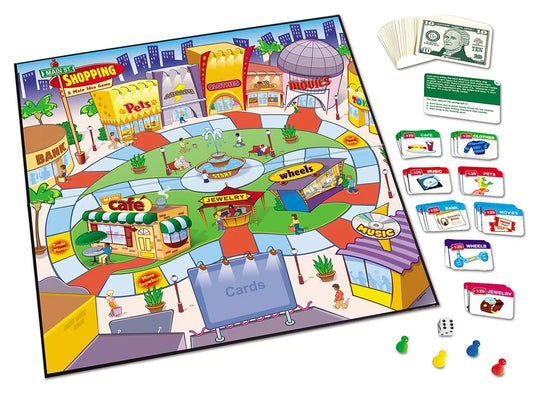Main Street Shopping: Main Idea Game - US 1545