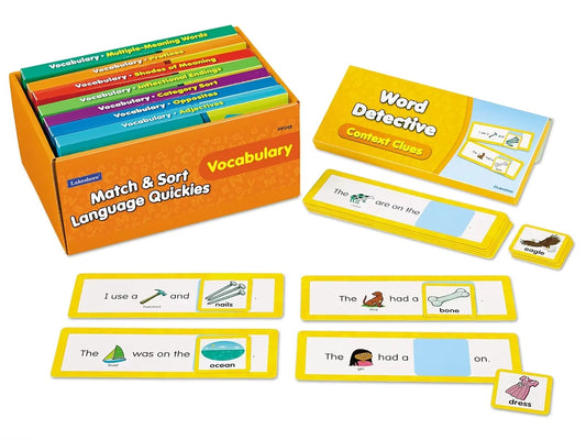 Match & Sort Vocabulary Quickies - K-Gr. 1 - US 5641