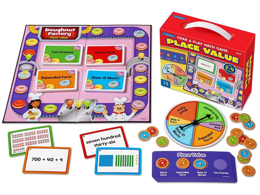 Place Value Grab & Play Game - Gr. 1-2 - US 1358