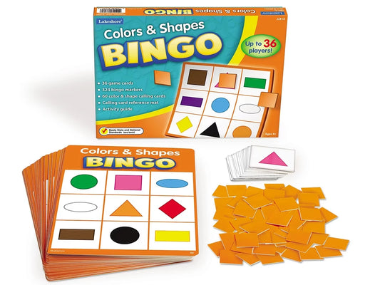 Colors & Shapes Bingo - US 4722