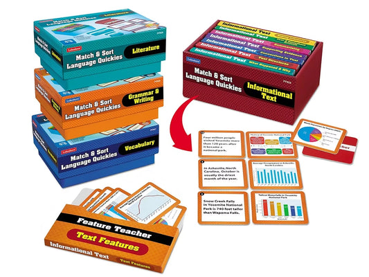 Match & Sort Language Quickies - Gr. 4-5 - Complete Set - US 2605