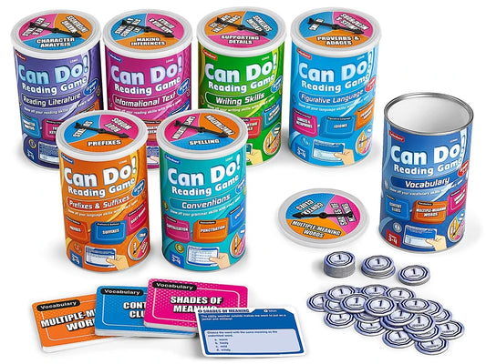 Can Do! Reading Games - Complete Set - US 7384