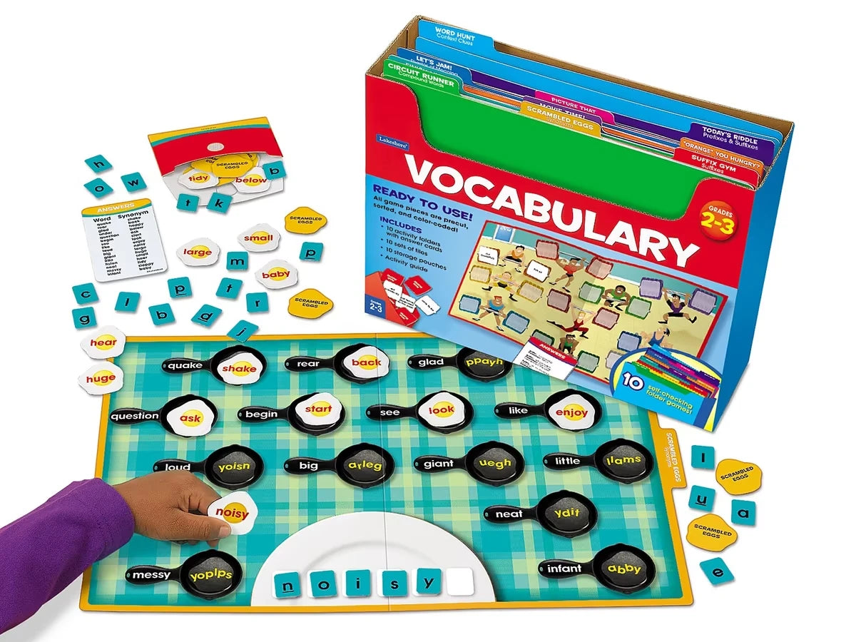 Vocabulary Folder Game Library - Gr. 2-3 - US 5976