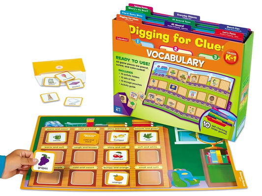 Vocabulary Folder Game Library - K-Gr. 1 - US 8511