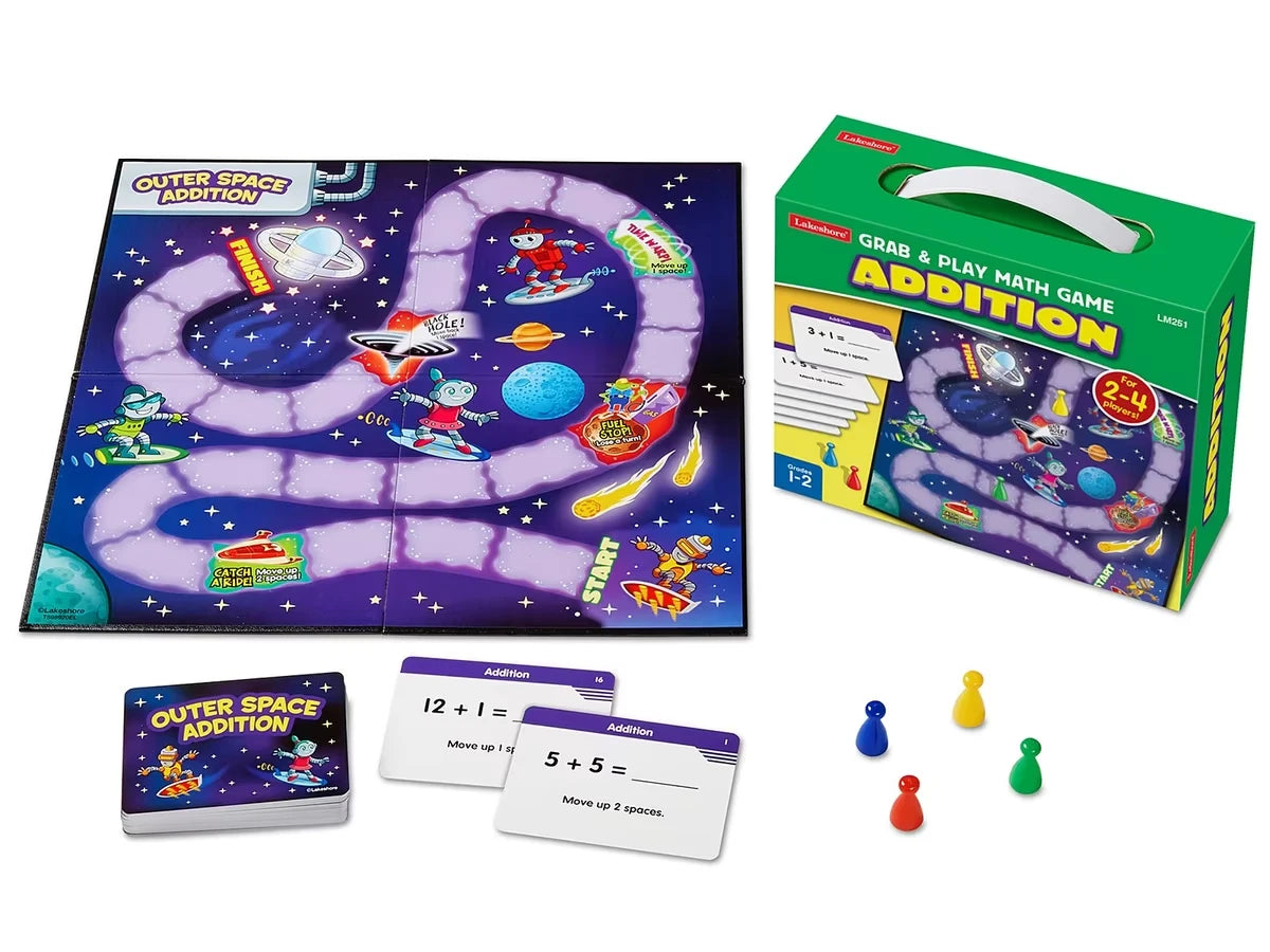 Addition Grab & Play Game - Gr. 1-2 - US 3465