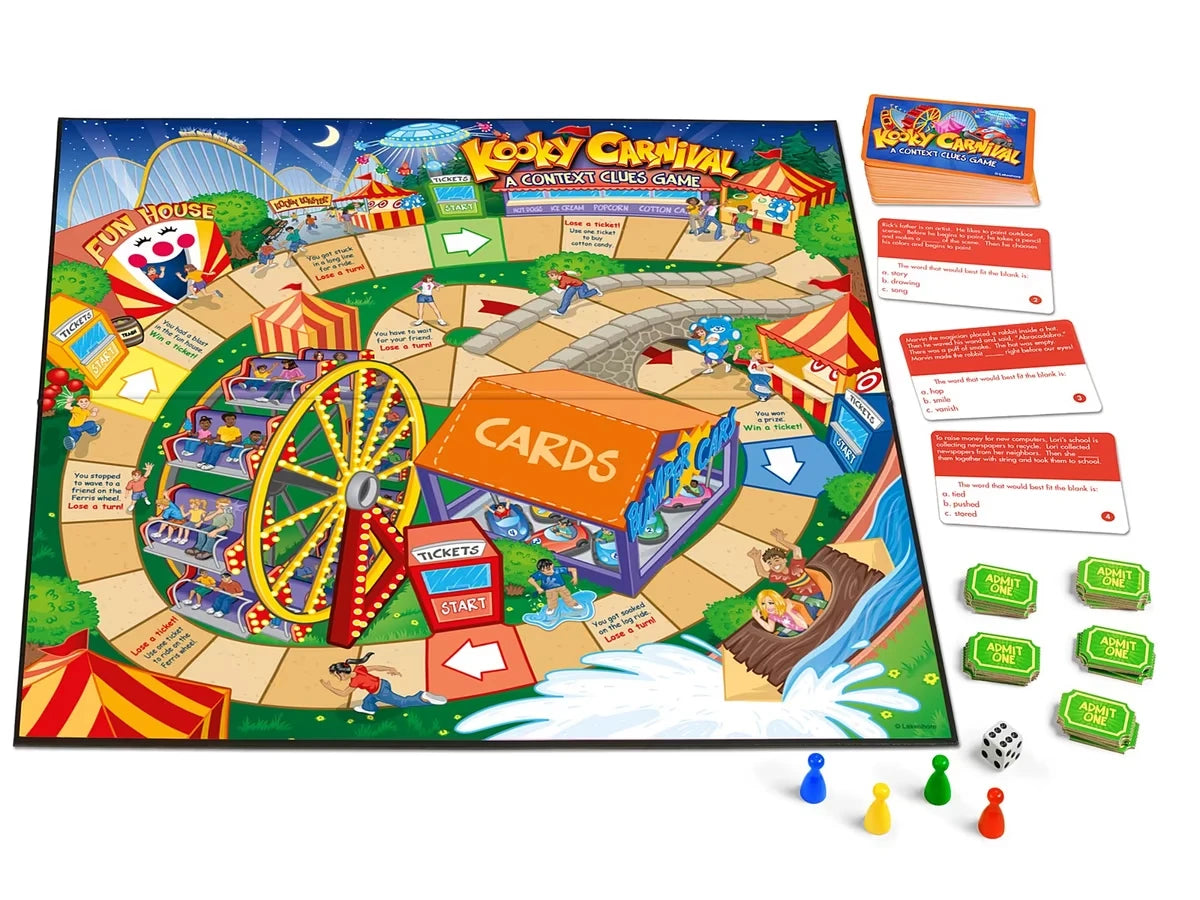 Kooky Carnival: Context Clues Game - US 3047