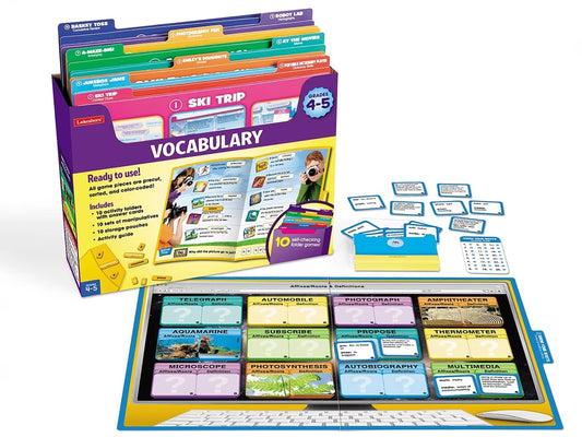 Vocabulary Folder Game Library - Gr. 4-5 - US 7334
