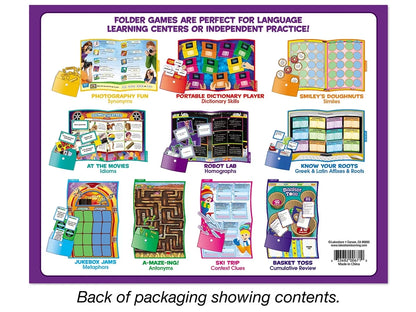 Vocabulary Folder Game Library - Gr. 4-5 - US 7334