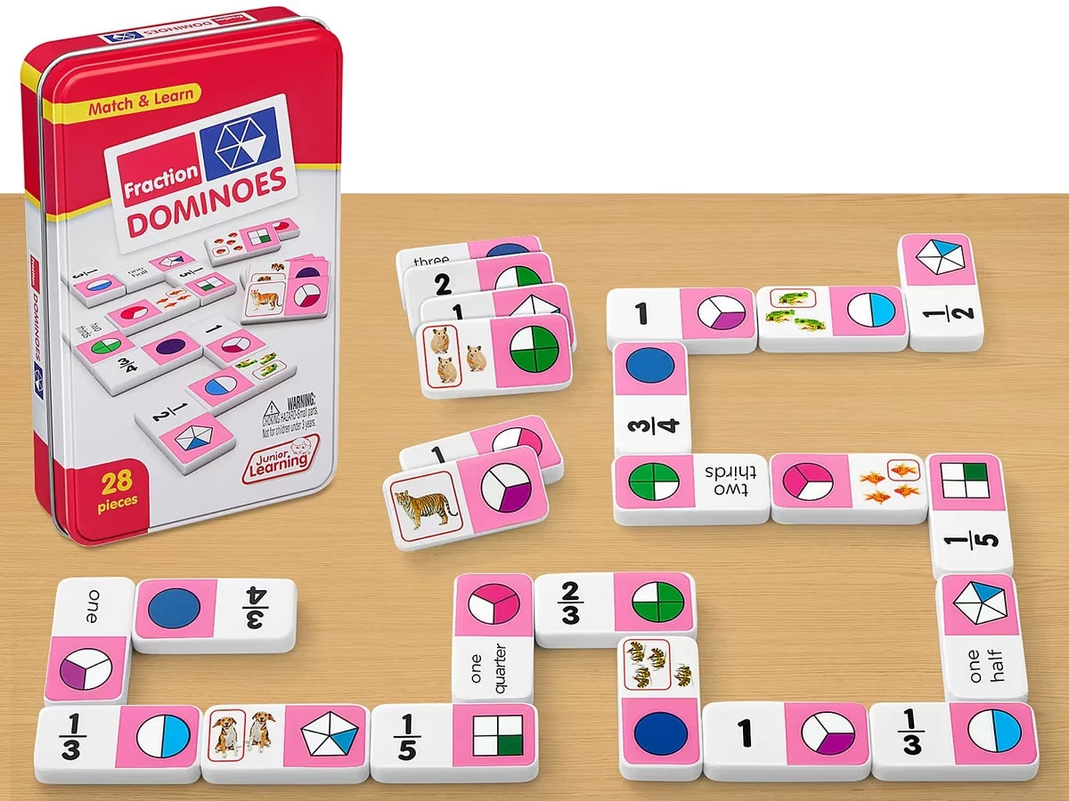 Mastering Fractions Dominoes - US 6554