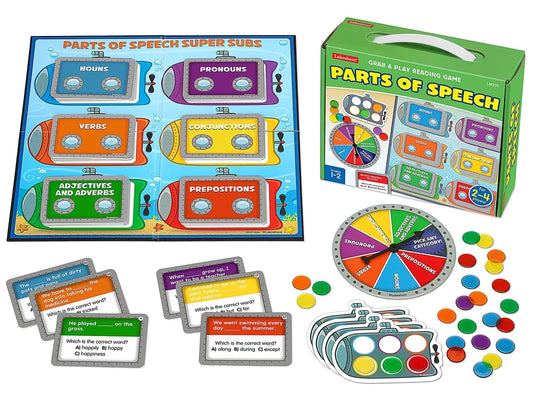 Parts of Speech Grab & Play Game - Gr. 1-2 - US 9076