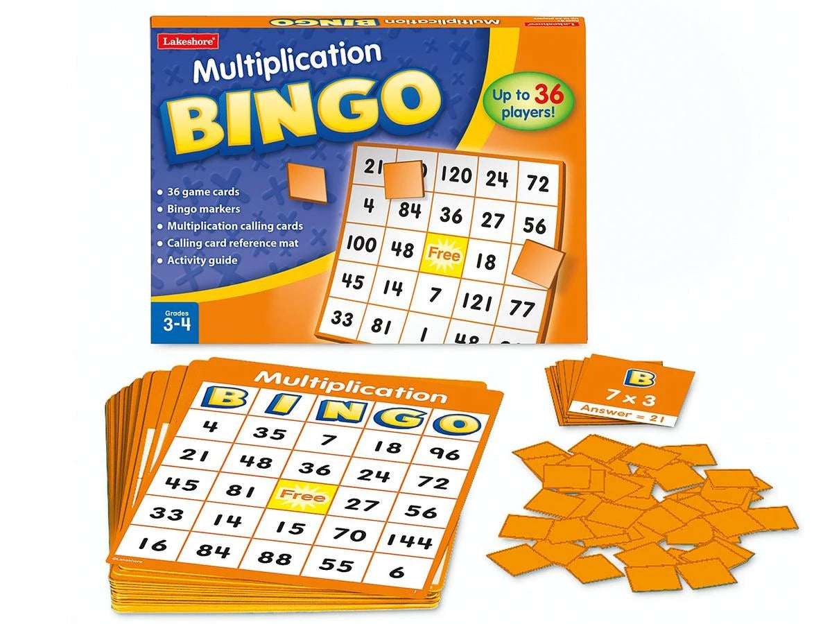 Multiplication Bingo - US 7809