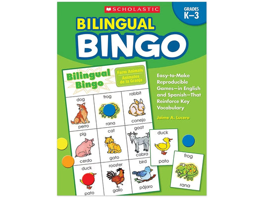 Bilingual Bingo Workbook - US 9581