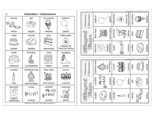 Bilingual Bingo Workbook - US 9581