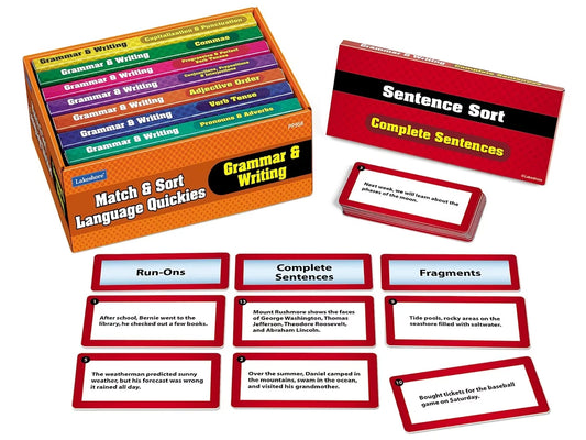 Match & Sort Grammar & Writing Quickies - Gr. 4-5 - US 1219