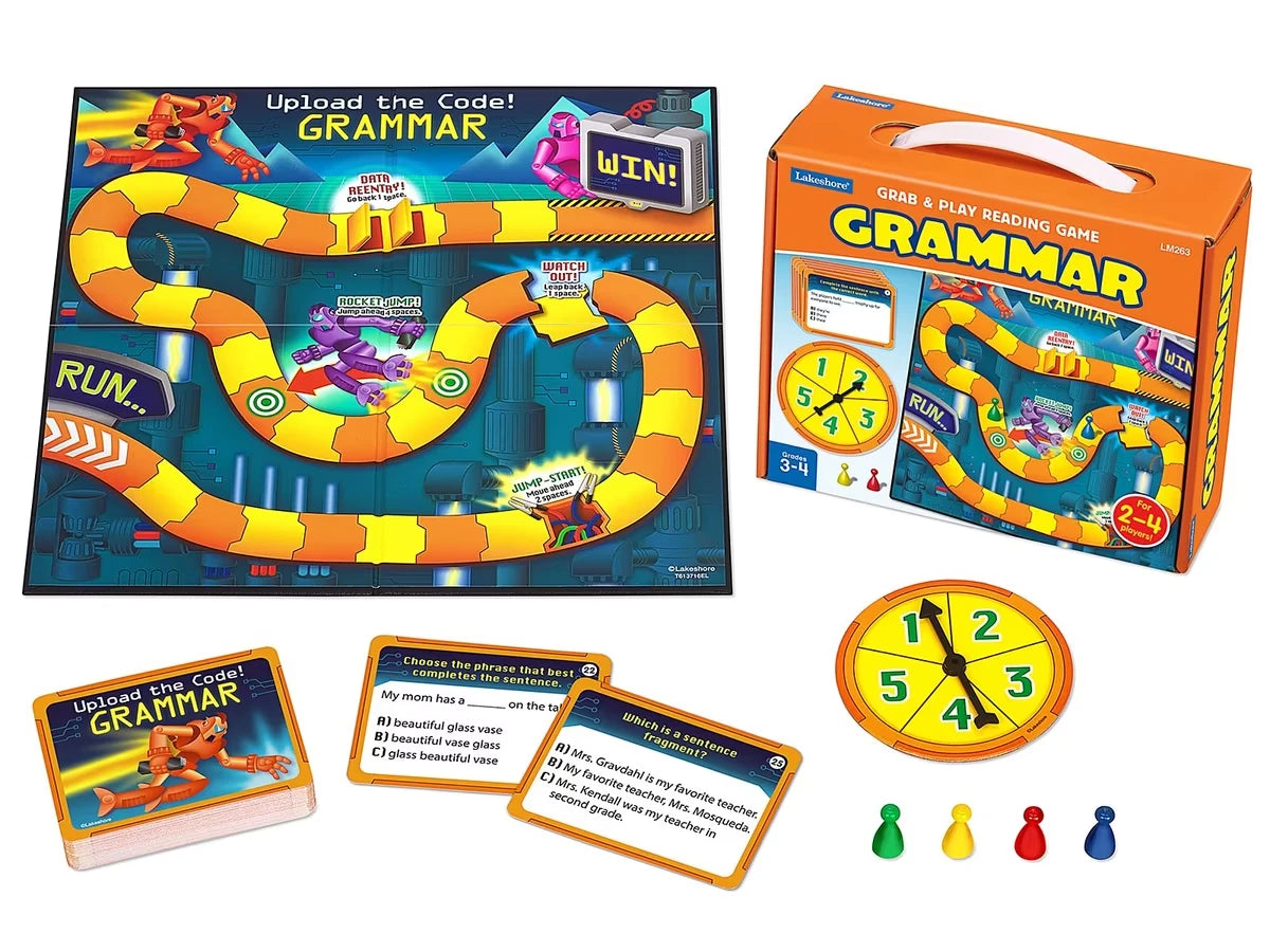 Grammar Grab & Play Game - Gr. 3-4 - US 2339