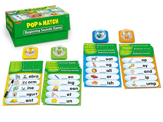 Pop & Match Beginning Sounds Game Box - US 1025