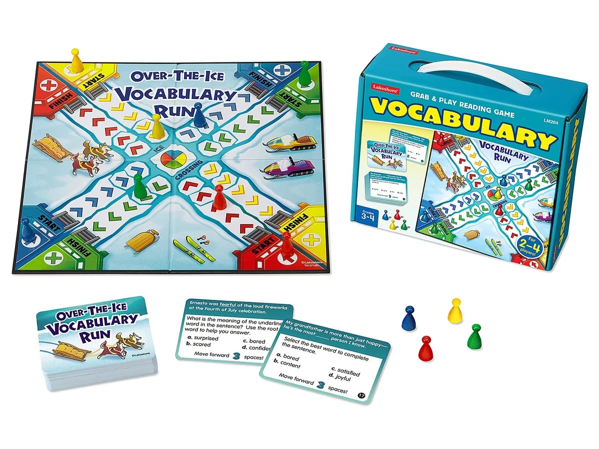 Vocabulary Grab & Play Game - Gr. 3-4 - US 9735