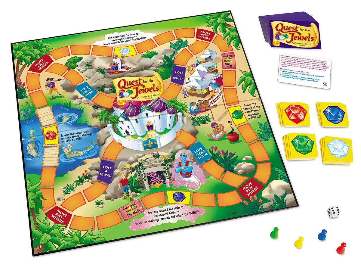 Quest for the Jewels: Cause & Effect Game - US 9105