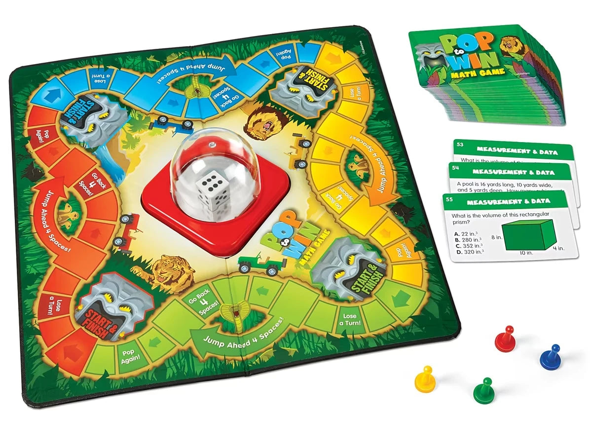 Pop to Win! Math Game - Gr. 5 - US 1538