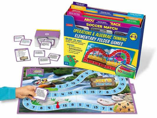 Operations & Algebraic Thinking Folder Game Library - Gr. 4-5 - US 7275