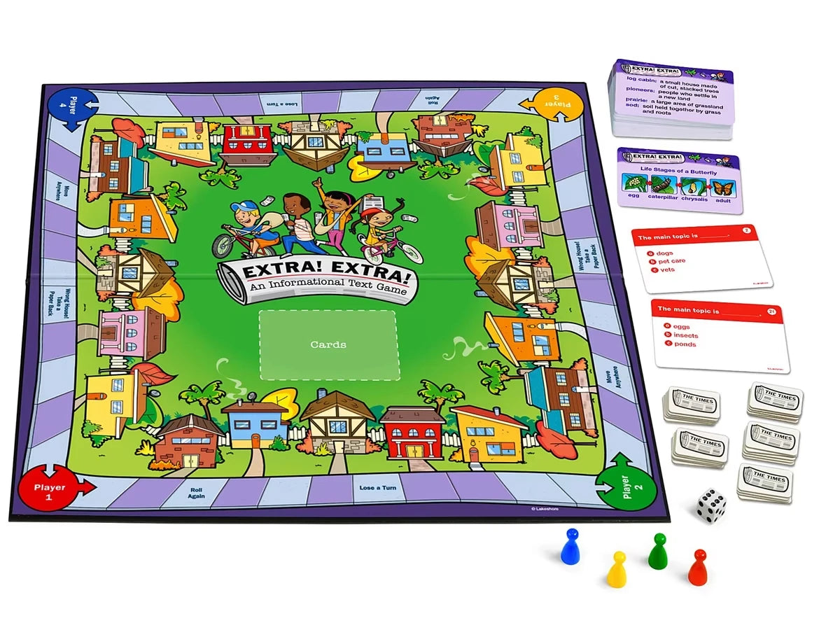 Extra! Extra!: Informational Text Game - US 3335