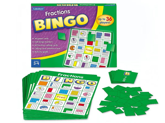 Fractions Bingo - US 7528