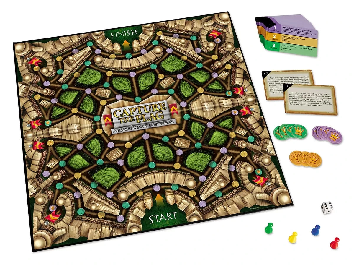 Capture the Flag: Reading Comprehension Game - US 8762