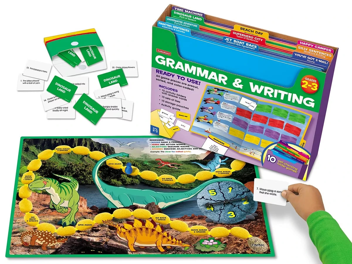 Grammar & Writing Folder Game Library - Gr. 2-3 - US 5996