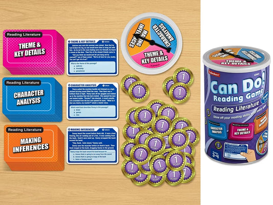 Can Do! Reading Literature Game - Gr. 3-4 - US 5863