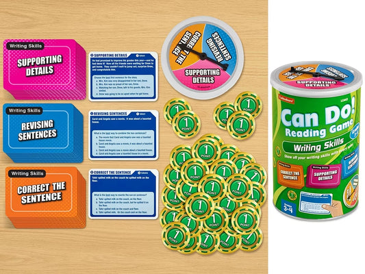 Can Do! Writing Skills Game - Gr. 3-4 - US 5349