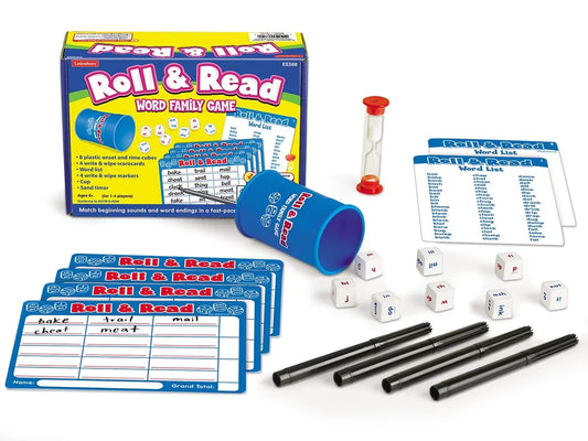 Roll & Read Word Family Game - US 7857